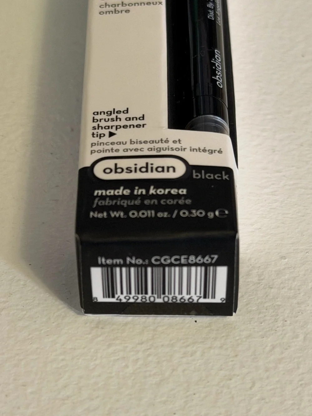 The Crème Shop 3 In 1 Chroma Gel Creme Eyeliner Obsidian Black